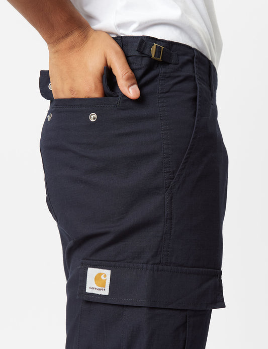 Pantalon Cargo Aviation (Coupe Slim) - Bleu Marine Foncé