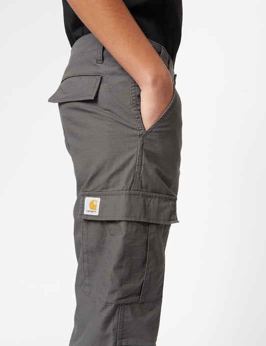 Pantalon cargo Aviation (slim) - Gris forgeron