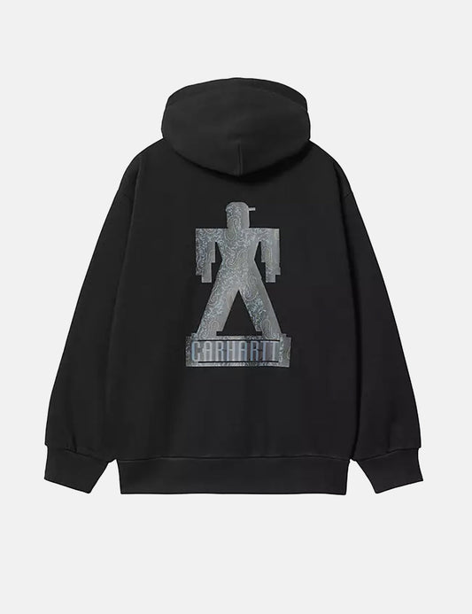 Veste de survêtement Built à capuche - Noir