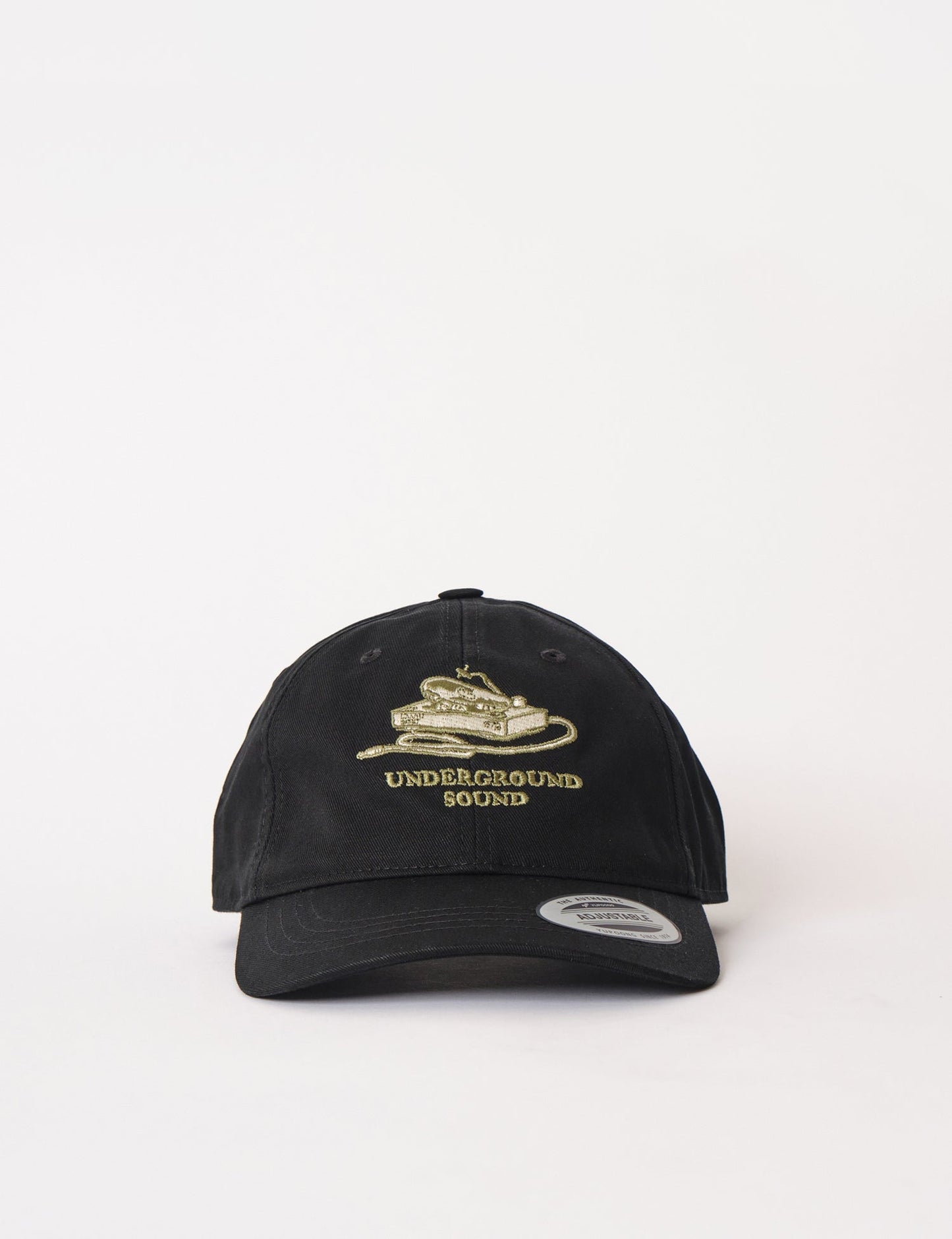 Casquette 6 panneaux Underground Sound - Noir