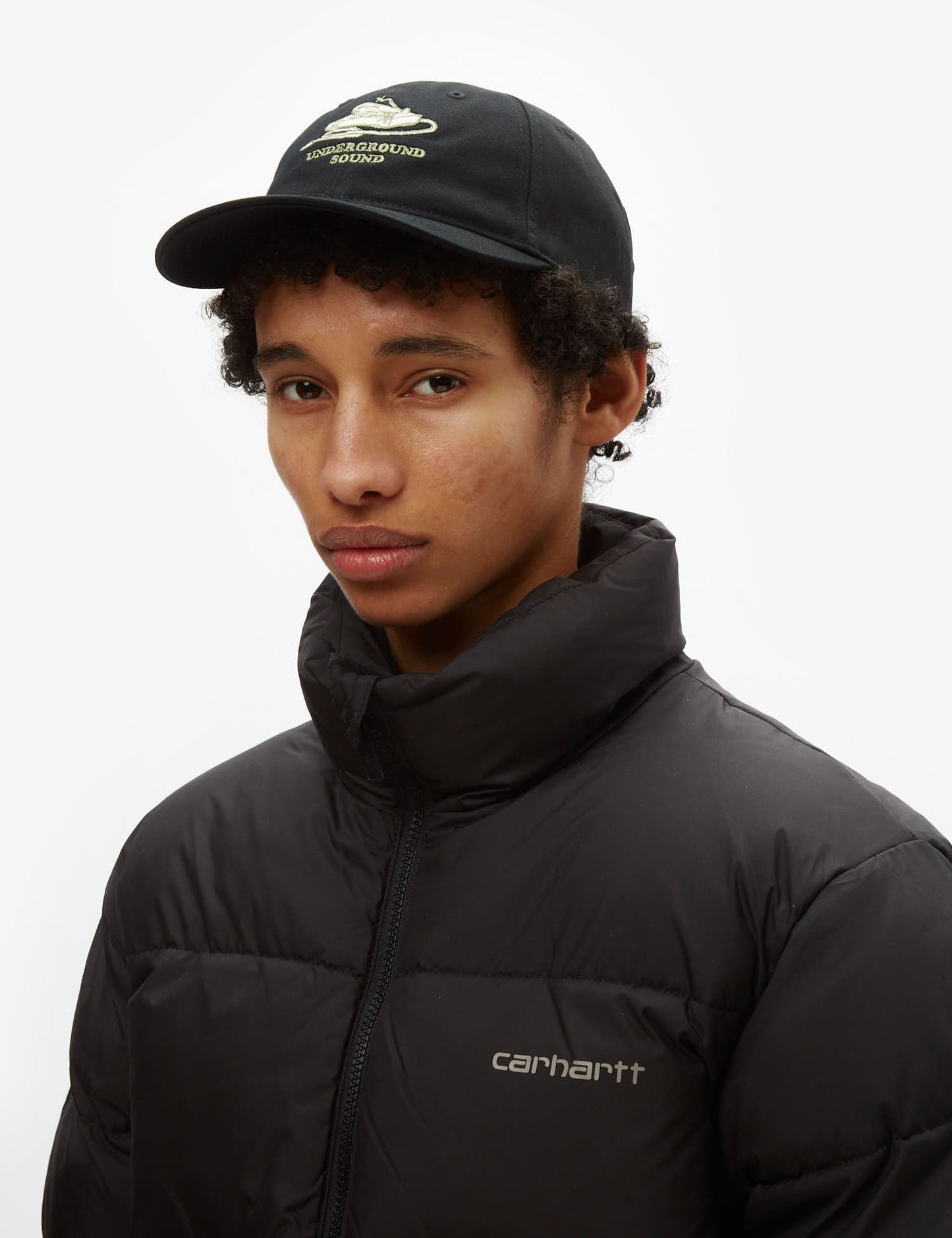 Casquette 6 panneaux Underground Sound - Noir