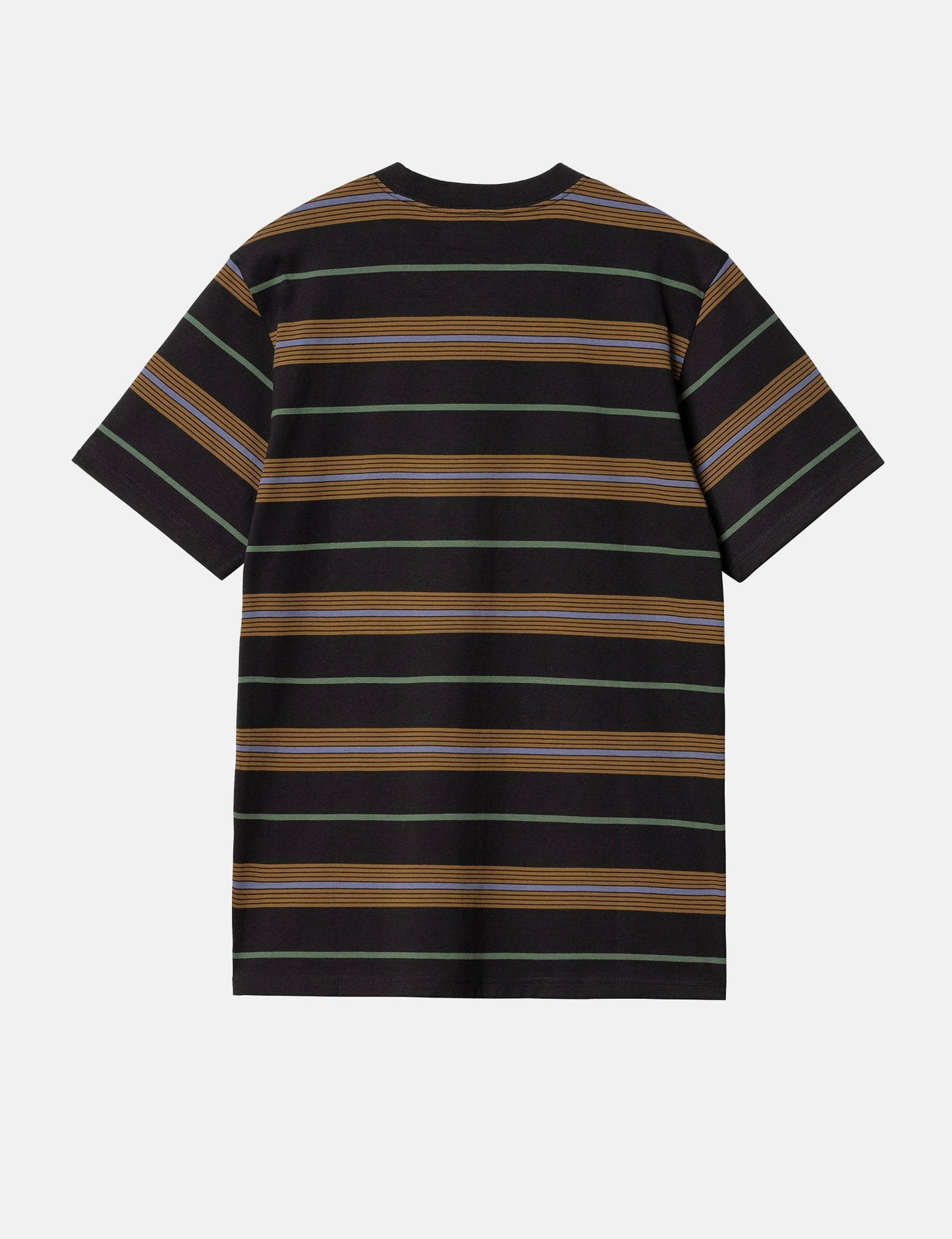 Haynes Gestreiftes T-Shirt - Schwarz