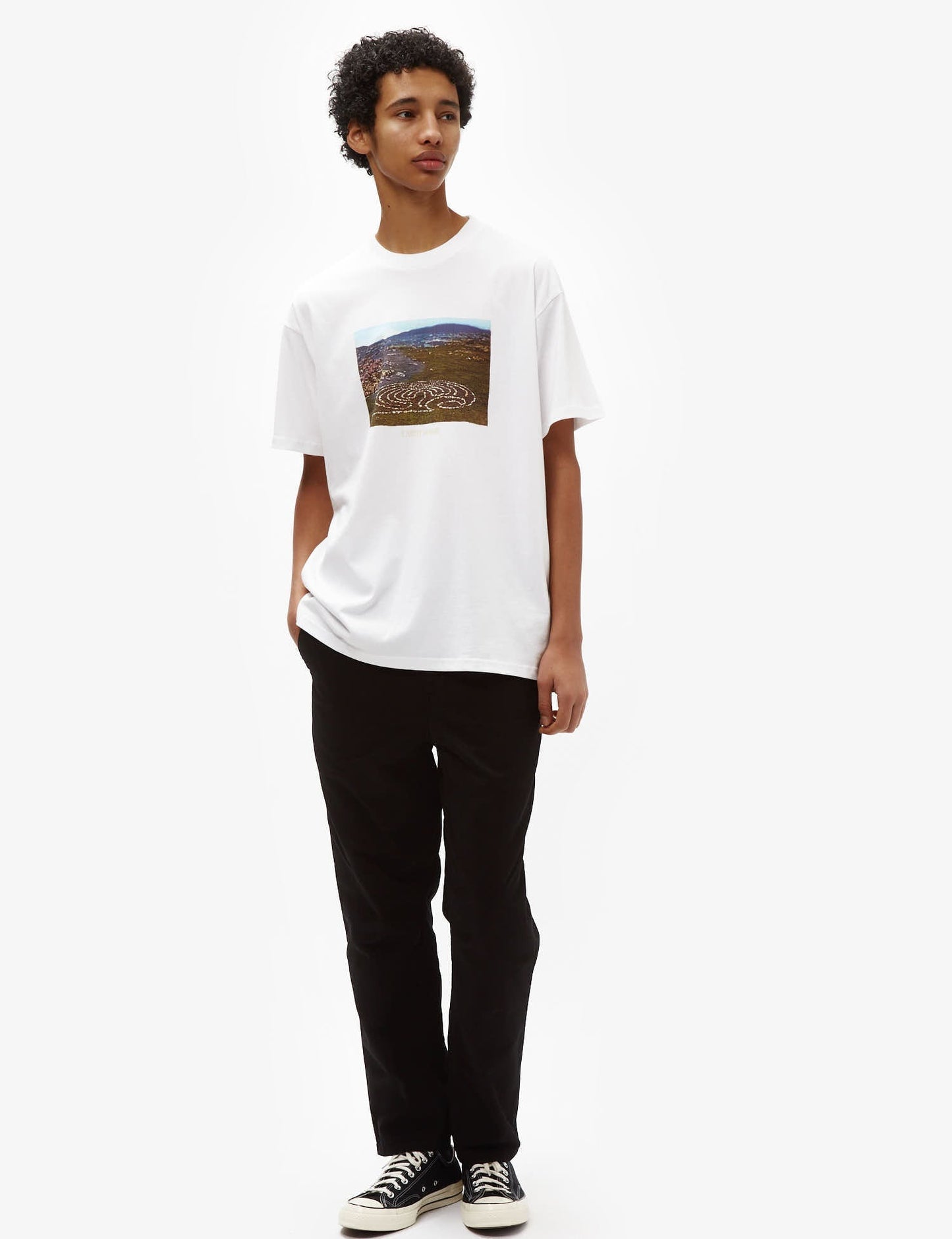 T-shirt Magie de la Terre (Biologique) - Blanc