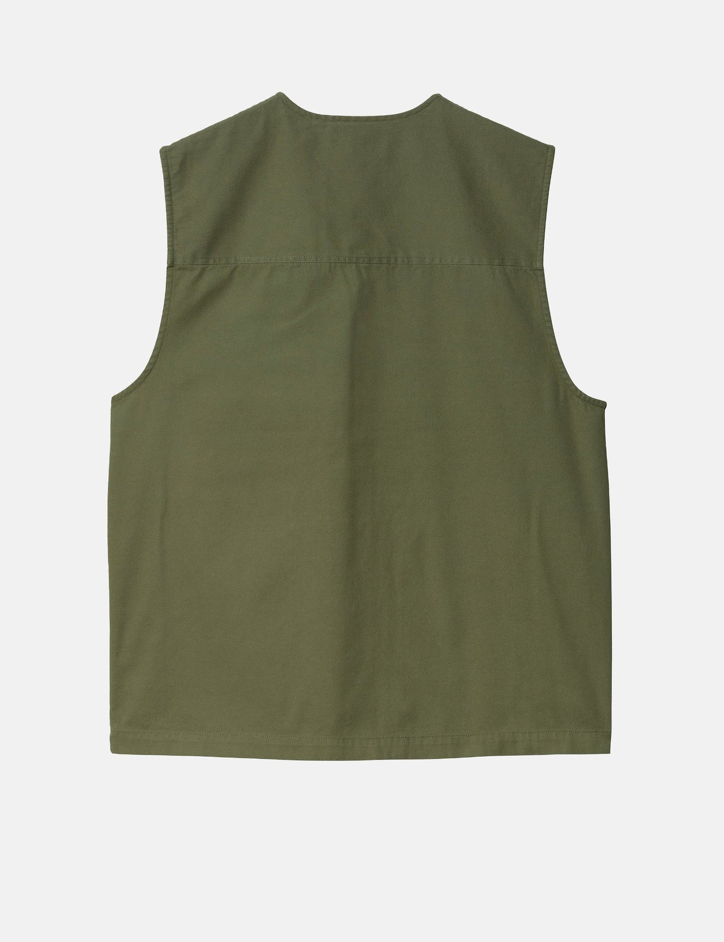 Gilet Unity - Dundee Green, délavé aux enzymes, épais