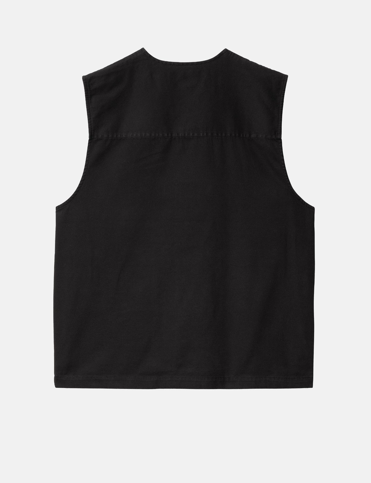 Gilet Unity - Noir délavé aux enzymes lourdes