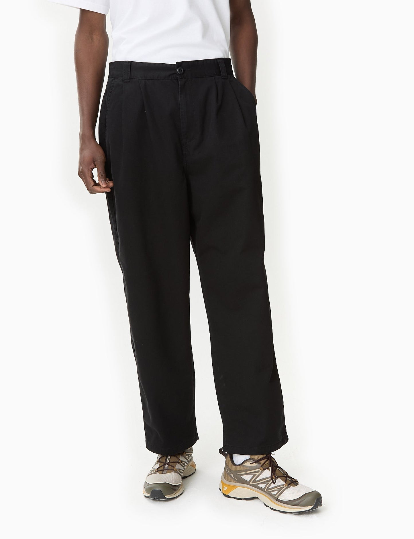 Marv Pant – Schwarz Steingewaschen