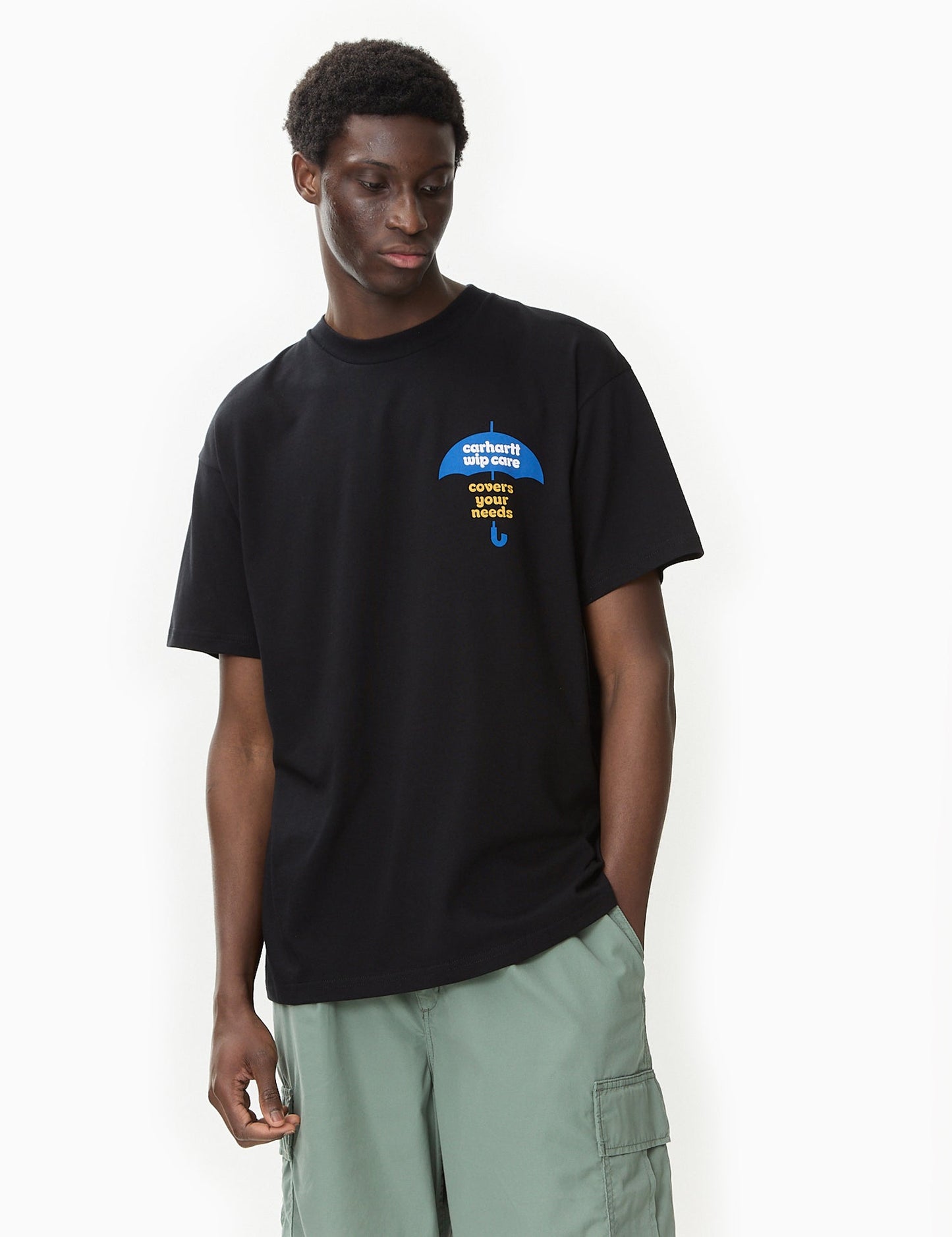 Covers T-Shirt (locker) – Schwarz
