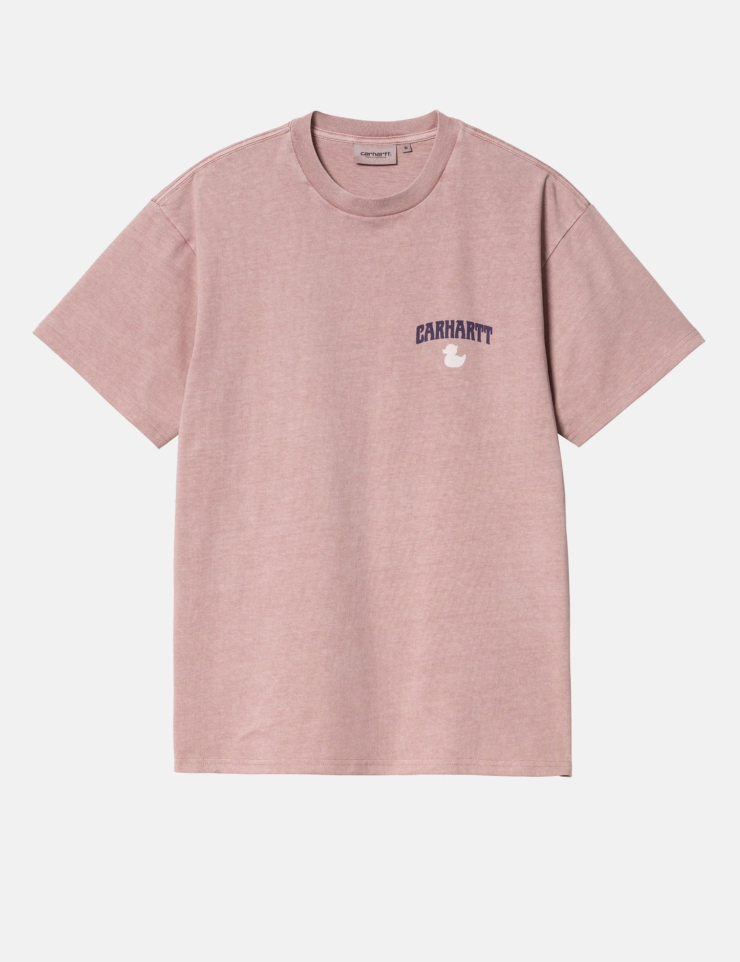 T-shirt Duckin' (ample) - Rose clair
