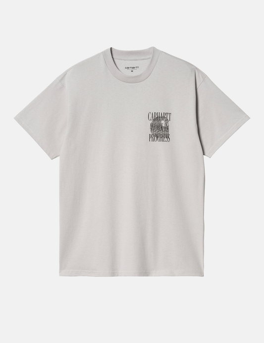 T-Shirt Always a WIP (ample) - Gris argenté Sonic