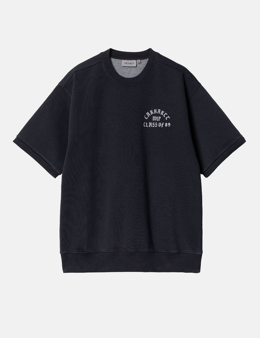 Sweatshirt „Class of 89“ (locker geschnitten) – Dunkelmarineblau