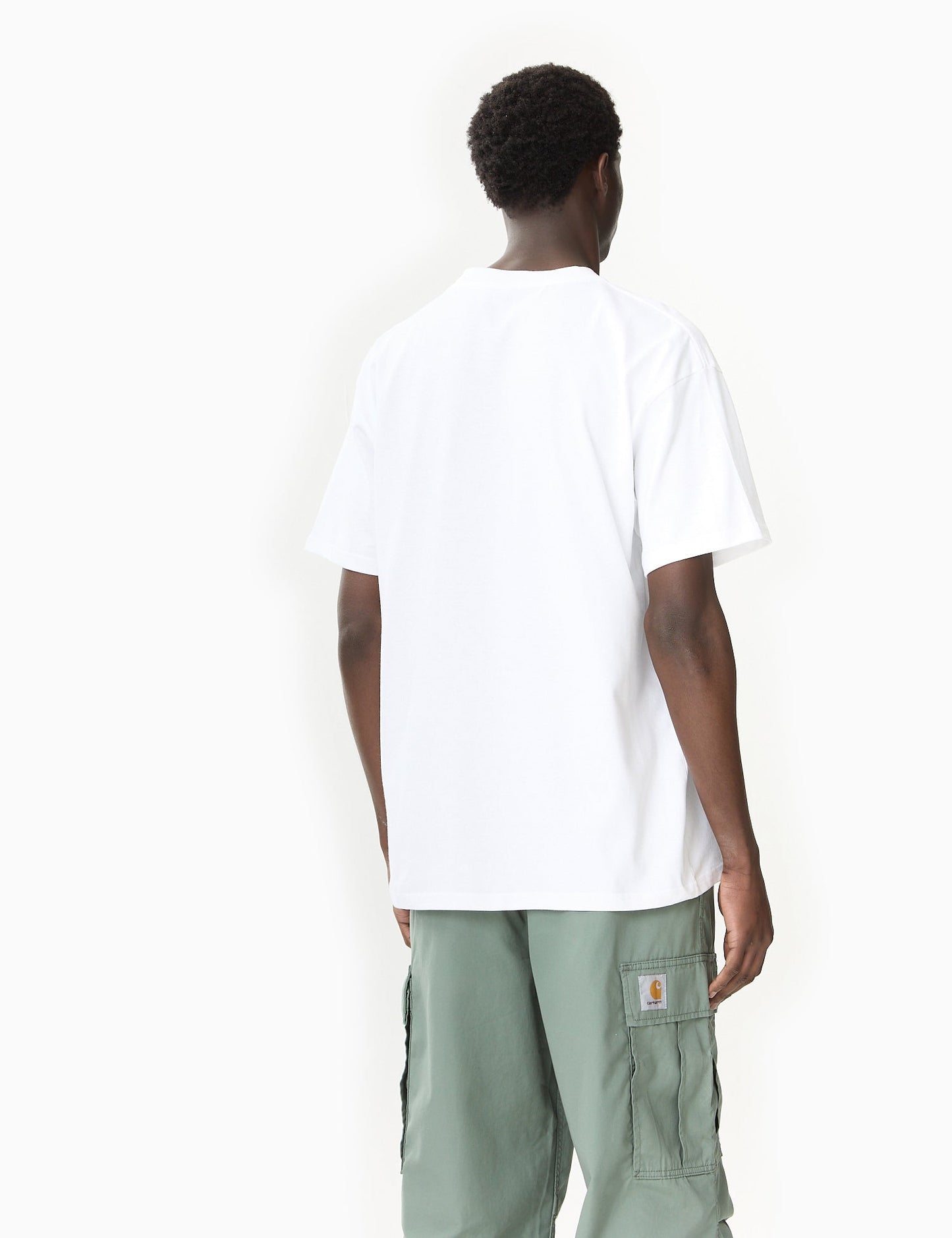 Icons T-Shirt (Locker) – Weiß/Schwarz