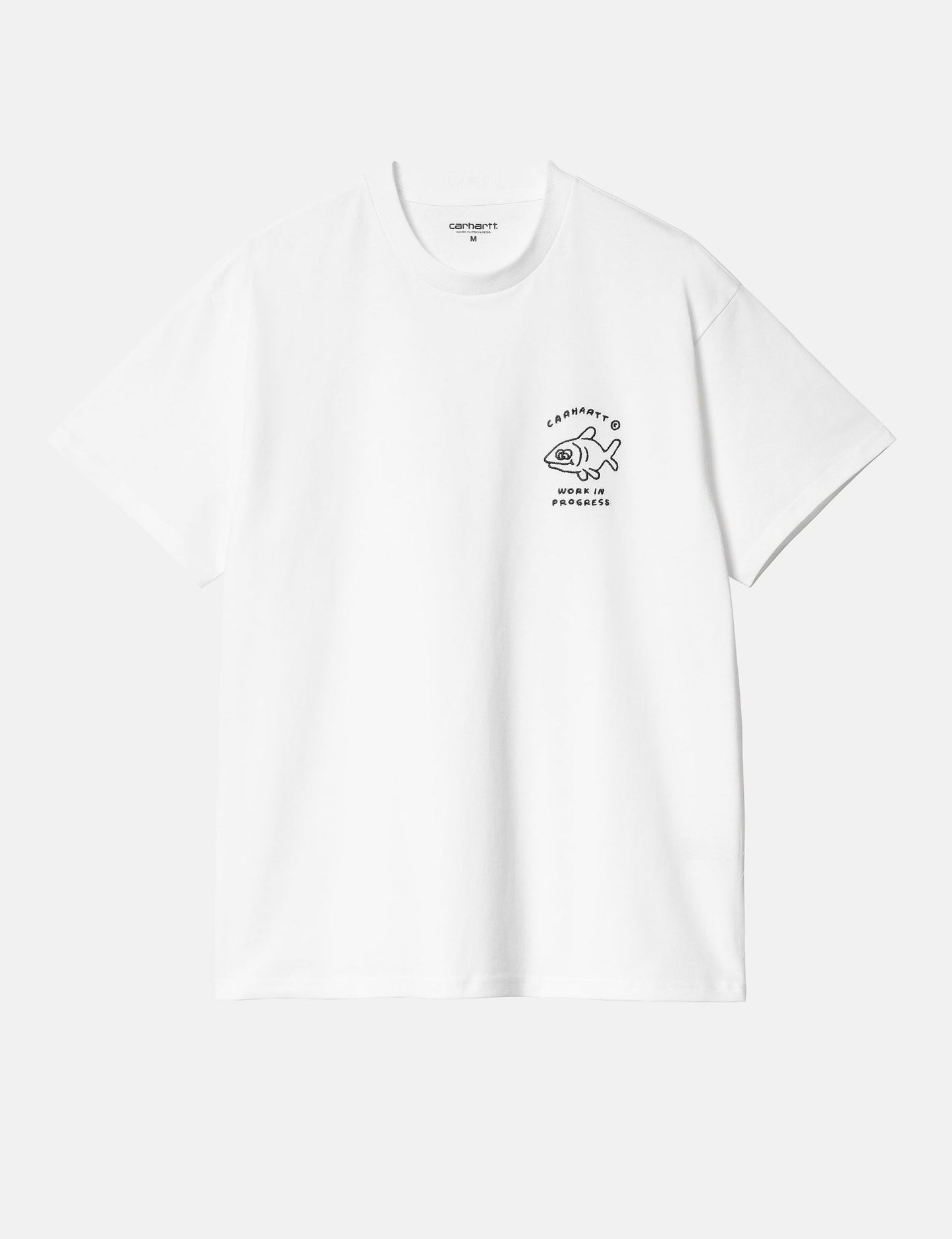 Icons T-Shirt (Locker) – Weiß/Schwarz
