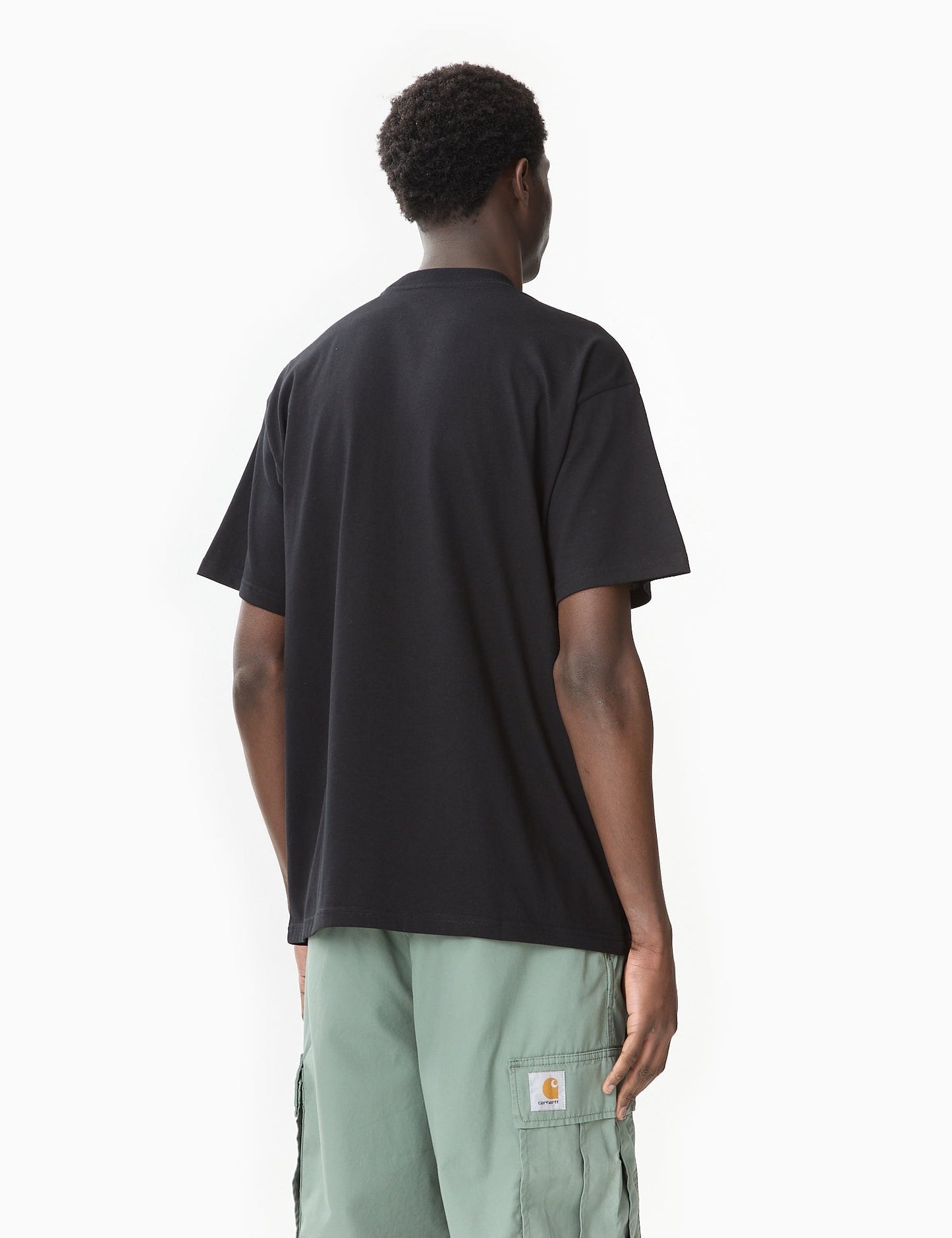 Icons T-Shirt (locker geschnitten) – Schwarz/Weiß