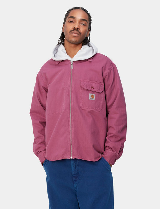 Surchemise Rainer - Rose Magenta Teint en Pièce