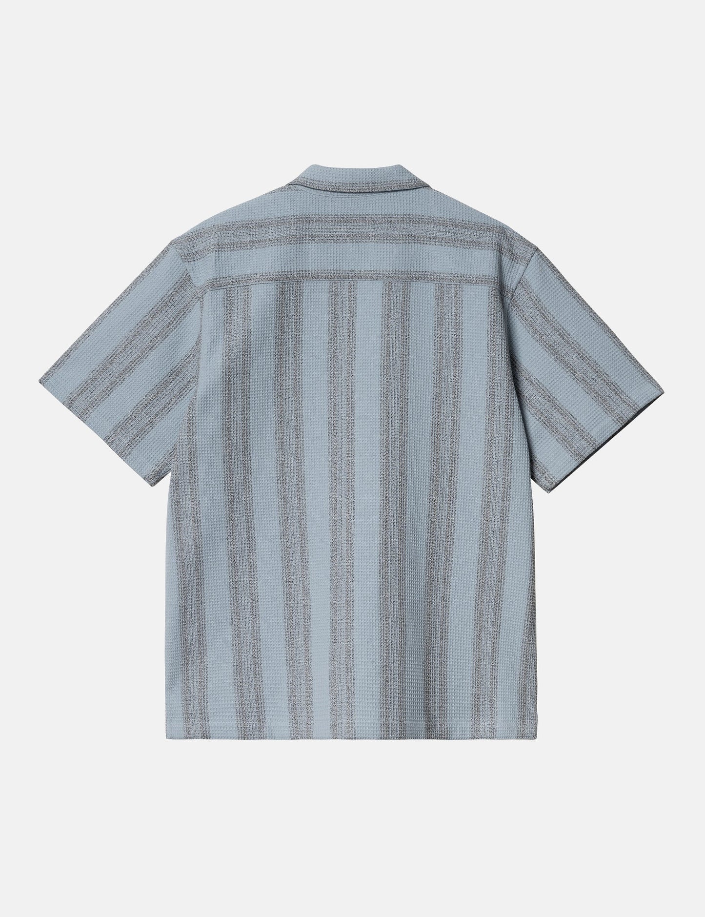 Chemise à manches courtes Dodson à rayures - Bleu ciel brumeux