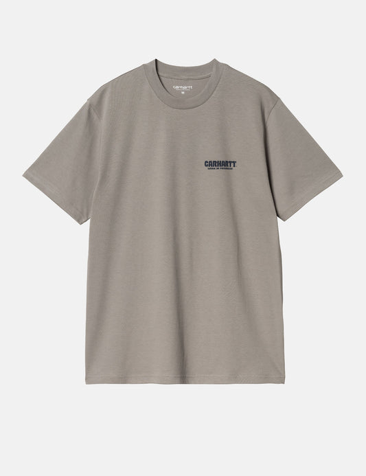 T-shirt Trade - Gris brumeux