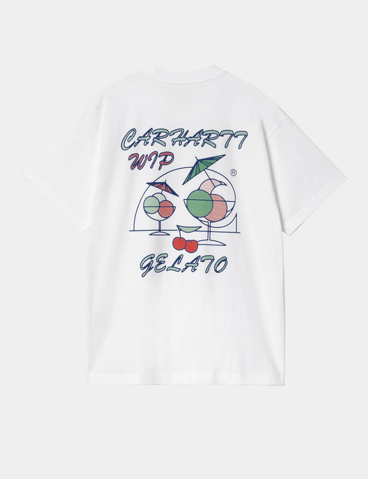 T-shirt Gelato - Blanc