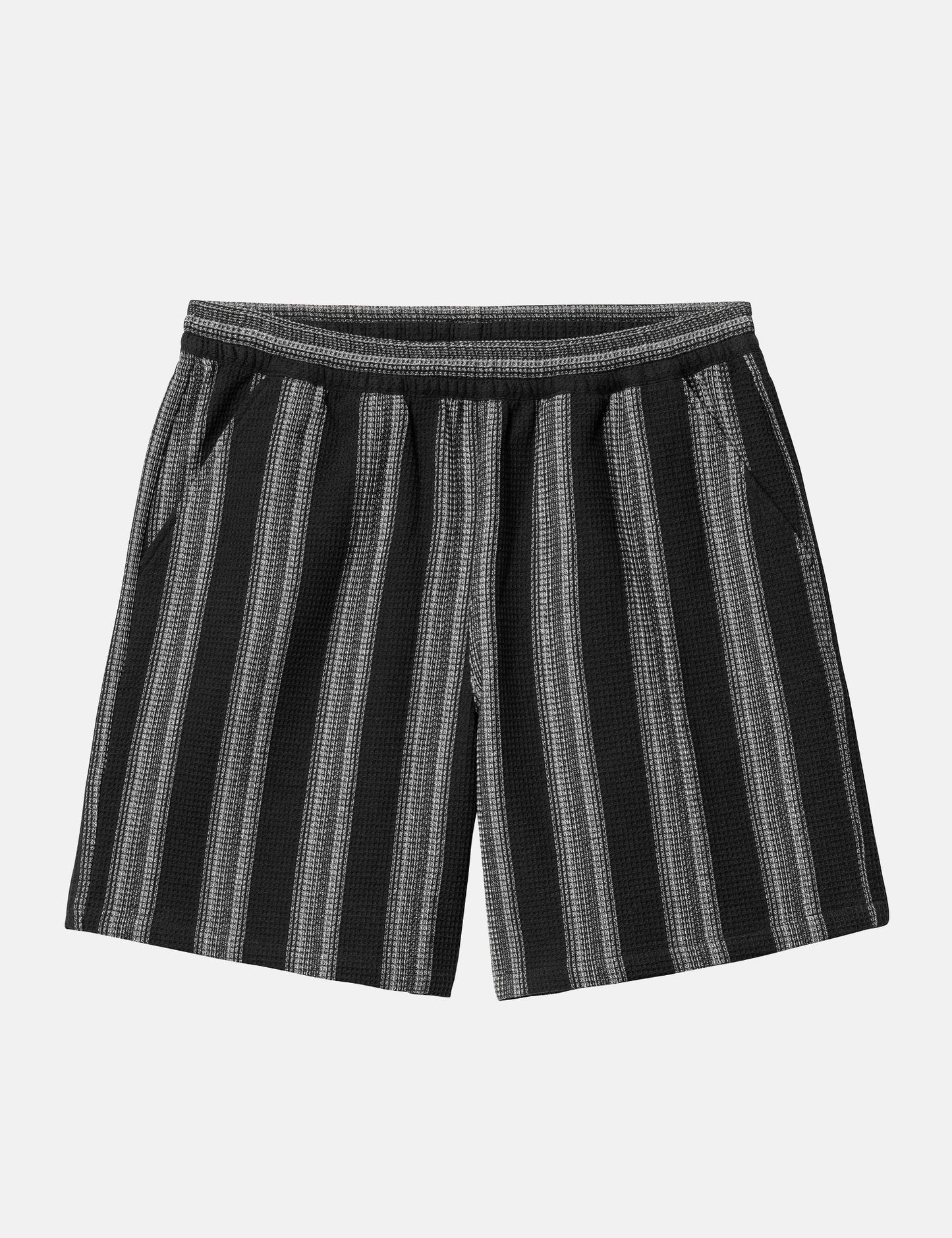 Dodson Gestreifte Shorts – Schwarz