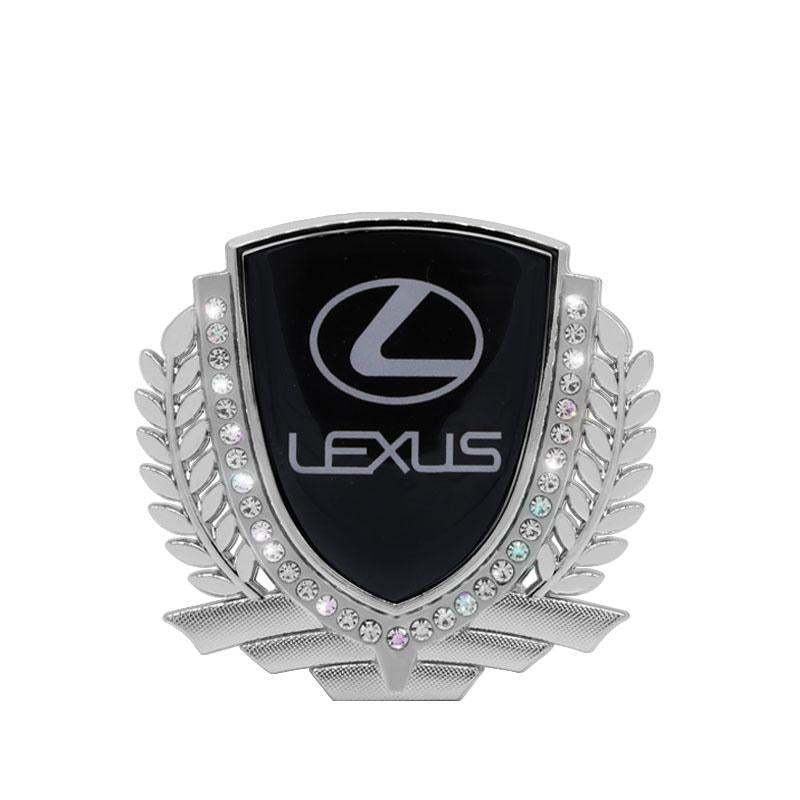 Hot Sale 🎉50% OFF🎉3D Wheat Ear Diamond Metal Creative Car Sticker