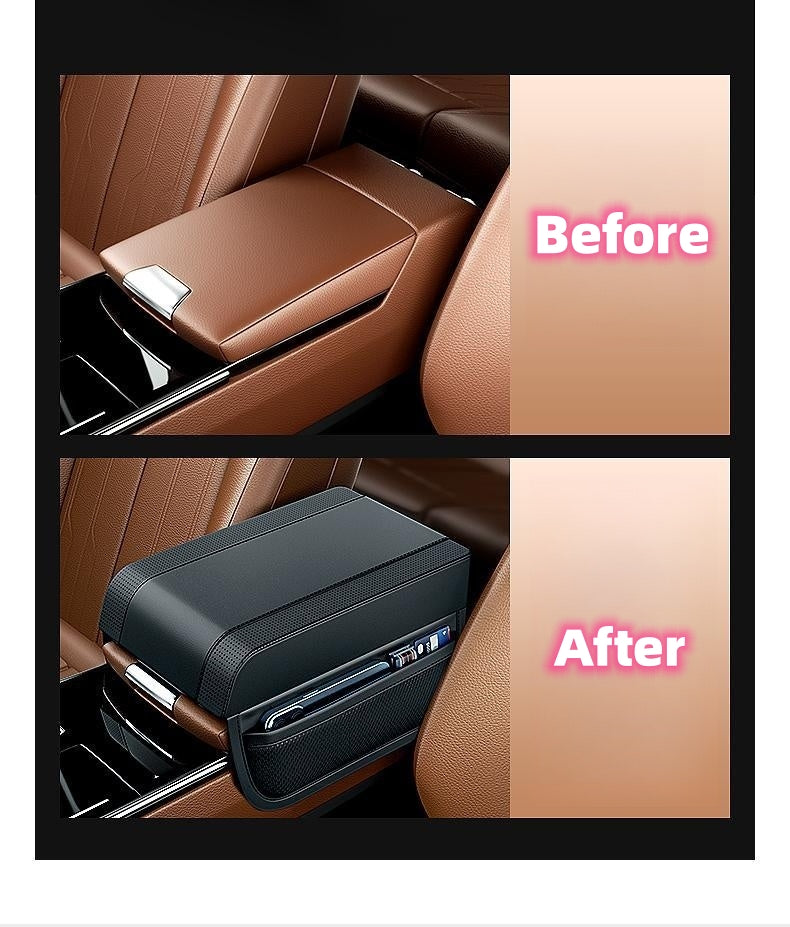 🔥Vente flash🔥Coussin rehausseur d'accoudoir de voiture (version rangement)