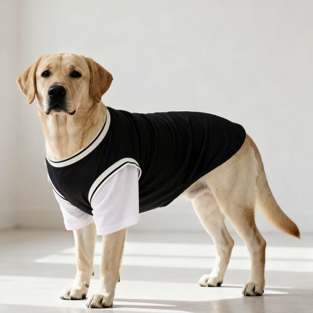 T-shirt personnalisé respirant pour animaux de compagnie avec nom et numéro | inCloth62