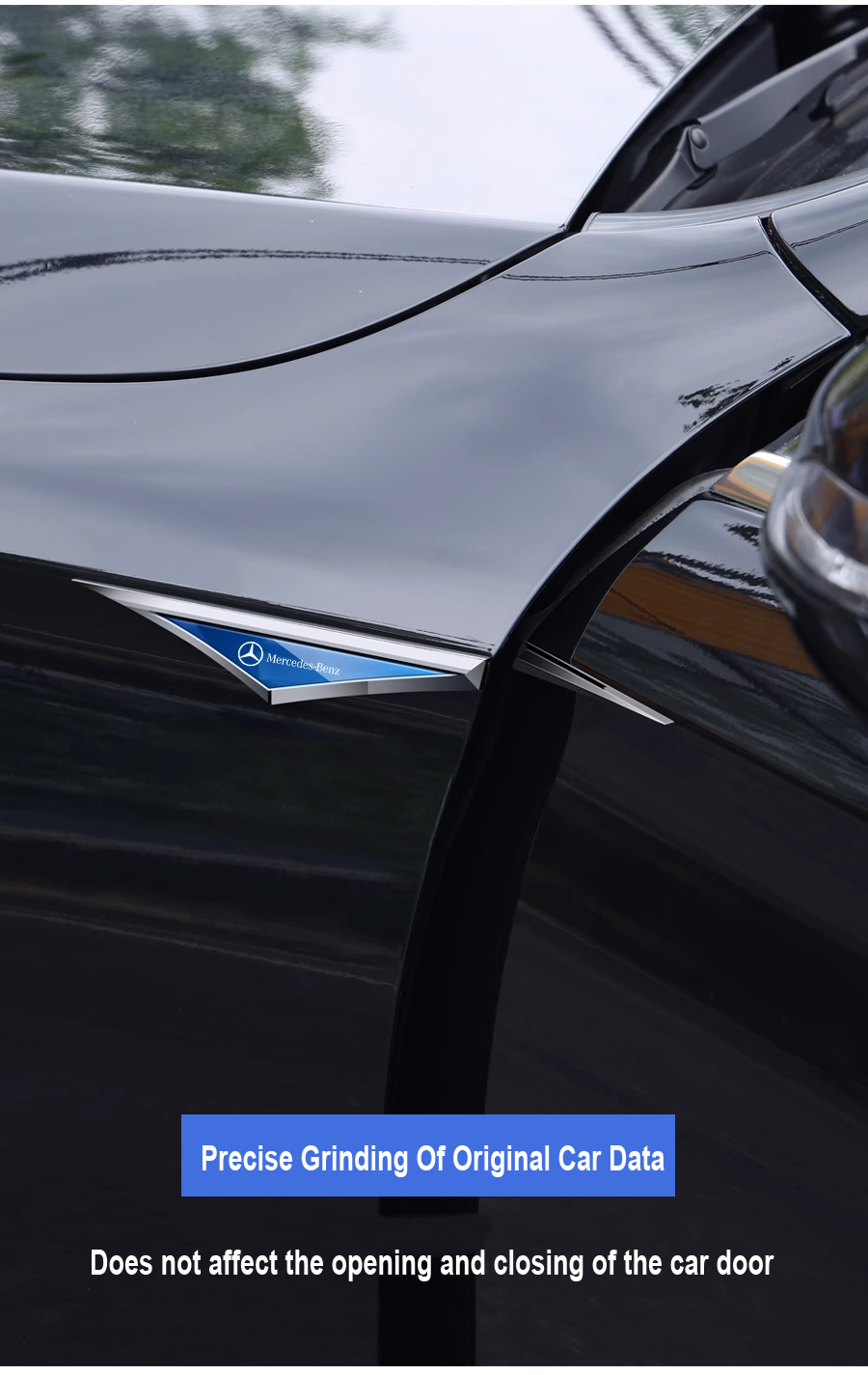 Autocollants de voiture créatifs en métal électrolytique✨2 Pièces✨
