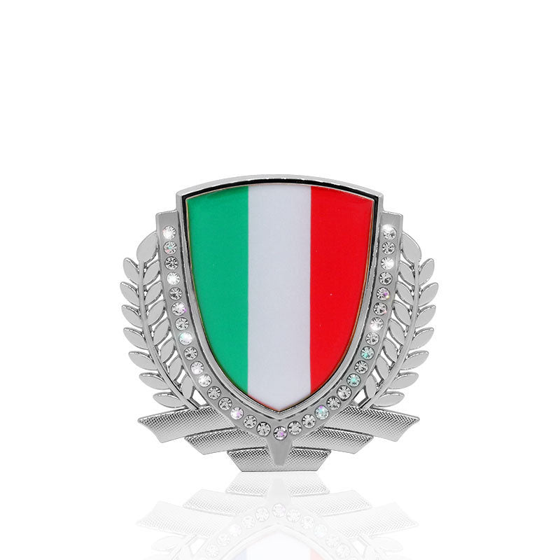 Hot Sale 🎉50% OFF🎉3D Wheat Ear Diamond Metal Creative Car Sticker
