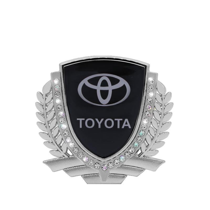 Hot Sale 🎉50% OFF🎉3D Wheat Ear Diamond Metal Creative Car Sticker