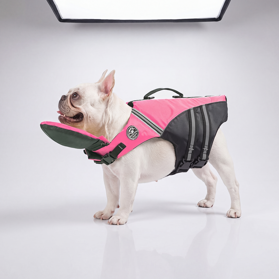 Gilet de sauvetage pour chien avec appui-tête intégré Floatyy