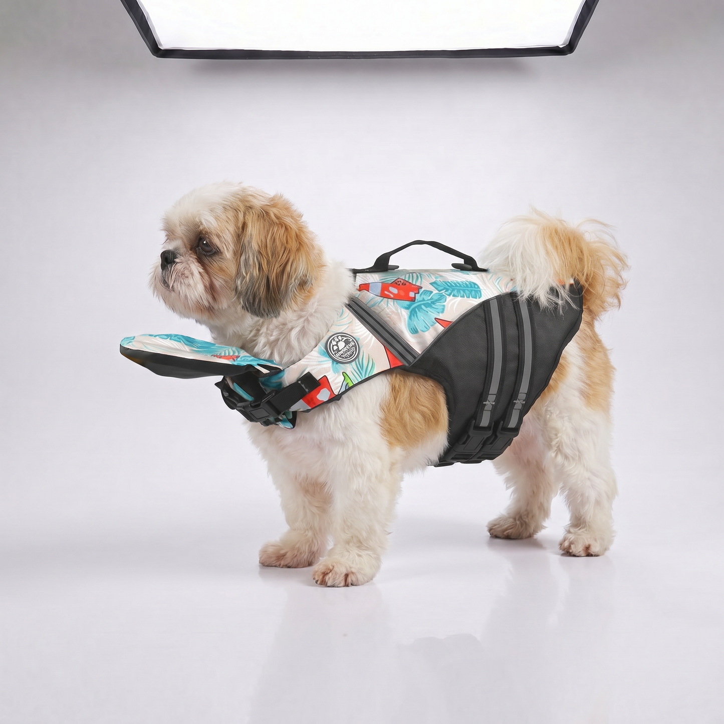 Gilet de sauvetage pour chien avec appui-tête intégré Floatyy