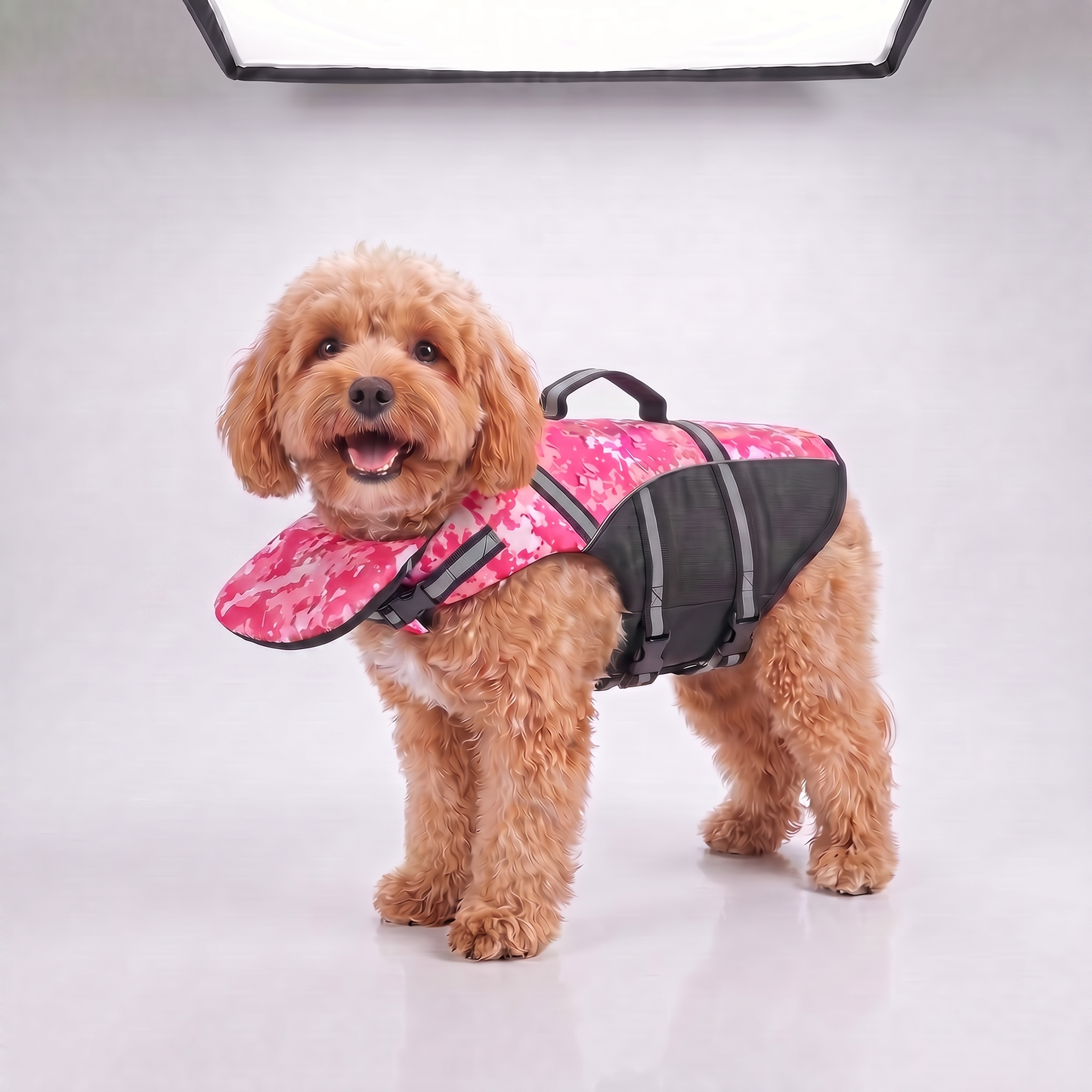 Gilet de sauvetage pour chien avec appui-tête intégré Floatyy
