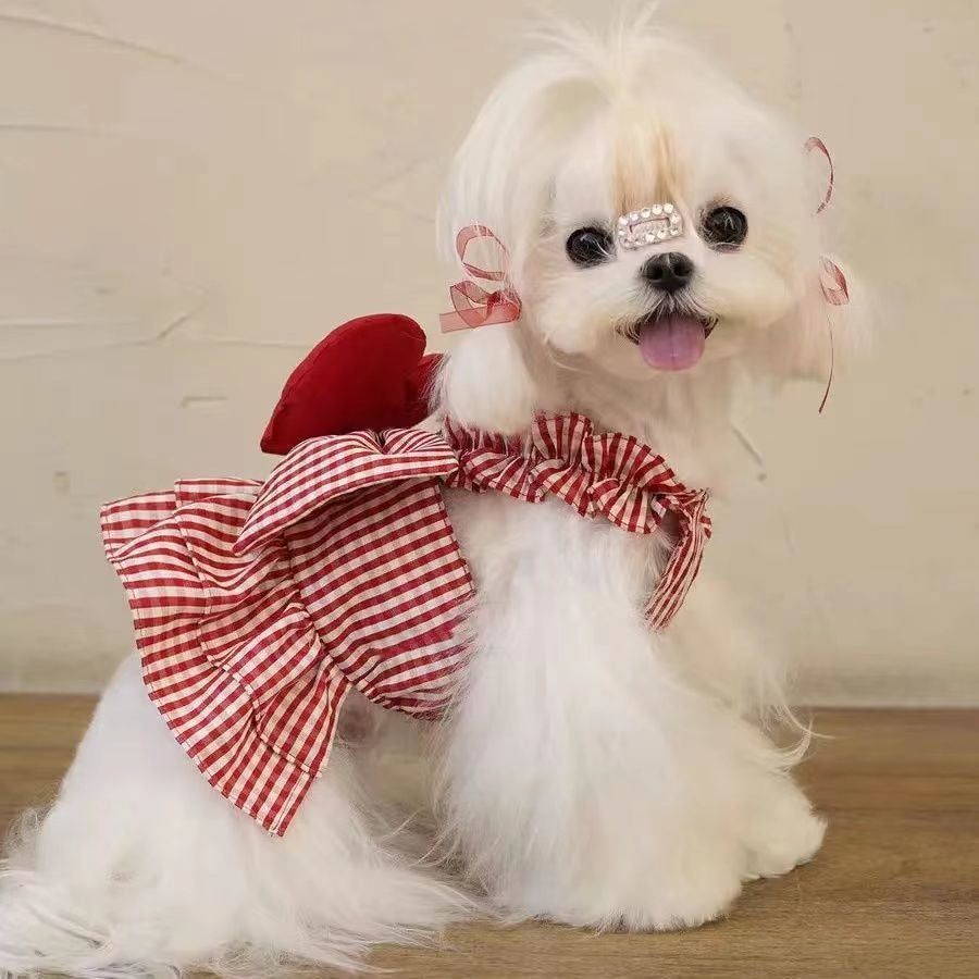 Robe personnalisée Saint-Valentin pour animaux de compagnie | inCloth02
