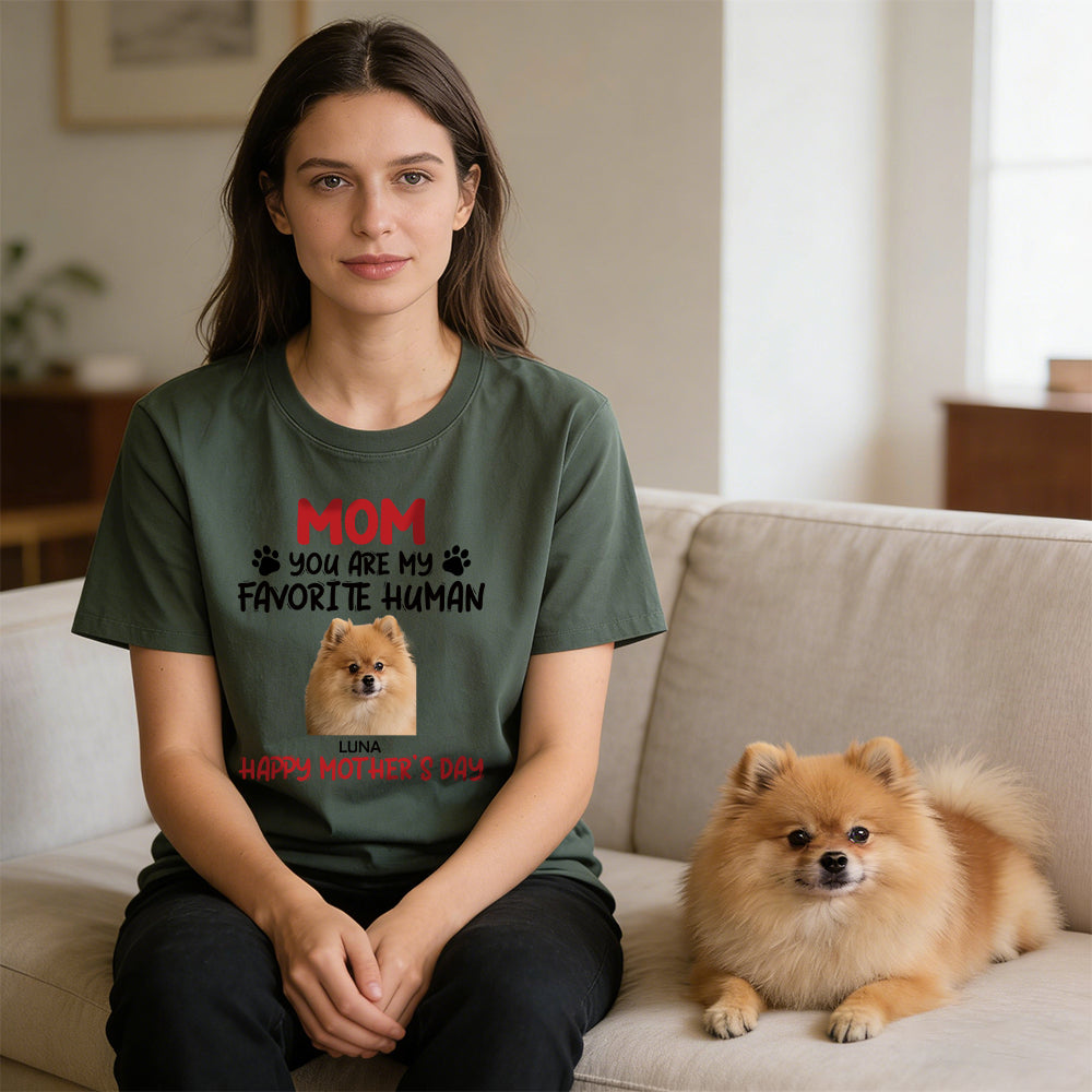 Personalized Mother's Day Pet Mom T-Shirt | inCloth65