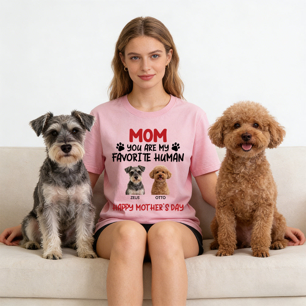 Personalized Mother's Day Pet Mom T-Shirt | inCloth65